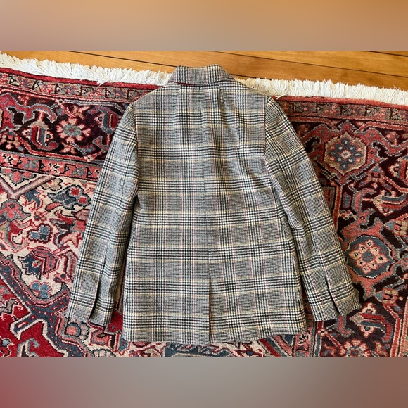 J Crew Sommerset blazer in glen plaid English wool— Women’s 00 - Picture 8 of 14